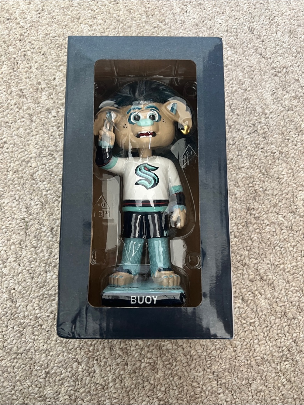 2024 Buoy Mascot Figurine - Seattle Kraken
